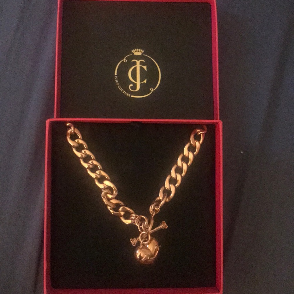 Juicy couture necklace NEVER USED